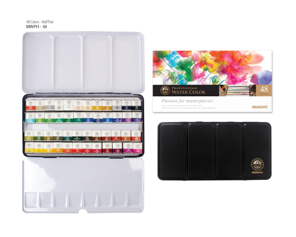 Gallery artists watercolor pan set - MWPH/MWPF